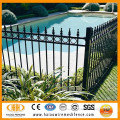 ornamental security fence panels, wrought iron railings